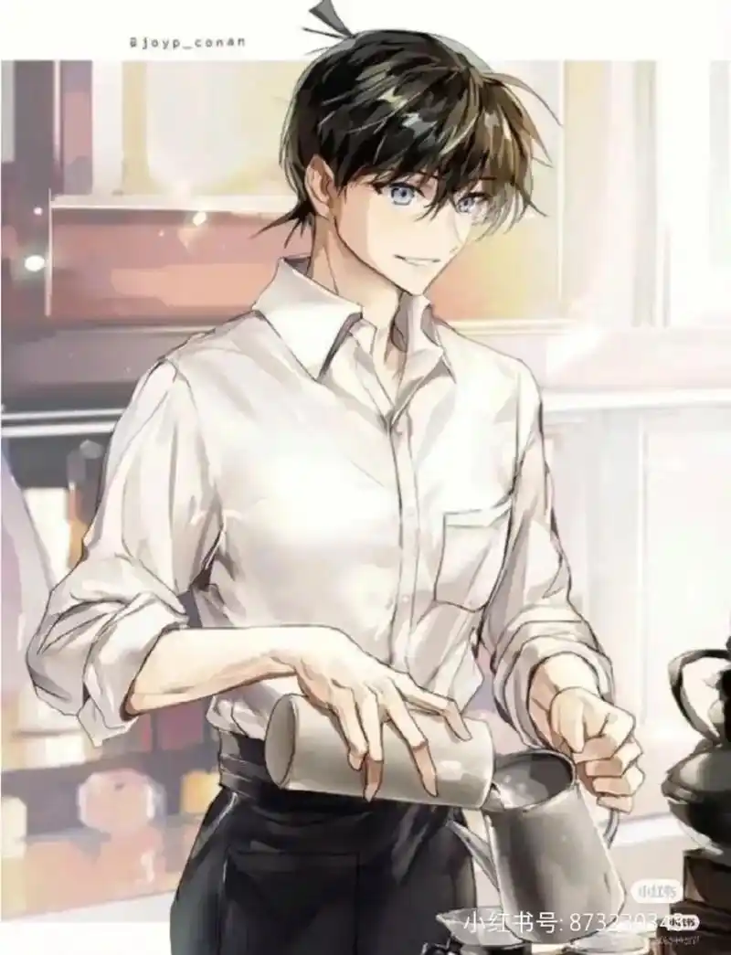 名柯怎少f4#图片来自网络 #名侦探柯南 - 抖音