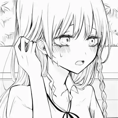 ins黑白动漫女头 超火的日系ins风漫画头像黑白女生高清好看图片_女生