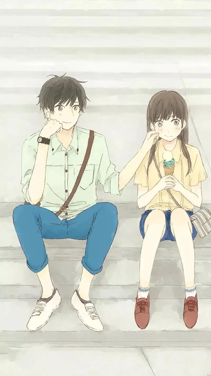 情侣壁纸 | 浪漫二次元情侣高清壁纸