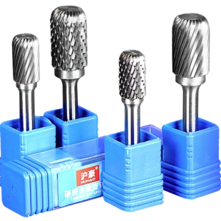 沪豪硬质合金旋转锉 钨钢打磨头 旋转锉刀 c型圆柱形球头钨钢磨头