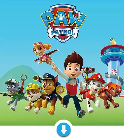 汪汪队立大功儿童玩具套装男女孩2-3岁旺旺巡逻救援队狗狗回力车