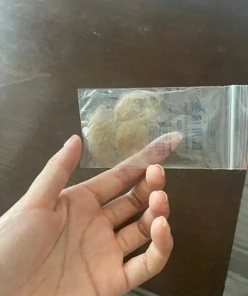 装了一点乐乐的猫毛