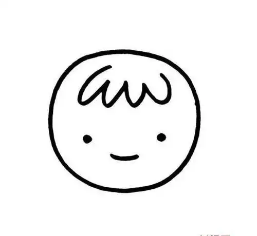 女宝简笔画头像