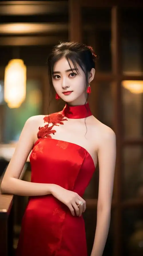 星光熠熠绝美旗袍明星气质写真演绎东方韵律