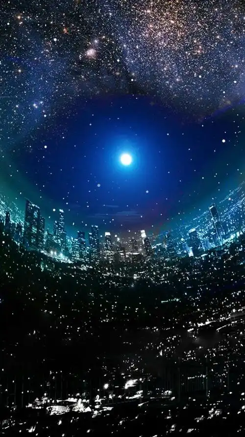 唯美动人动漫美景插画手机壁纸