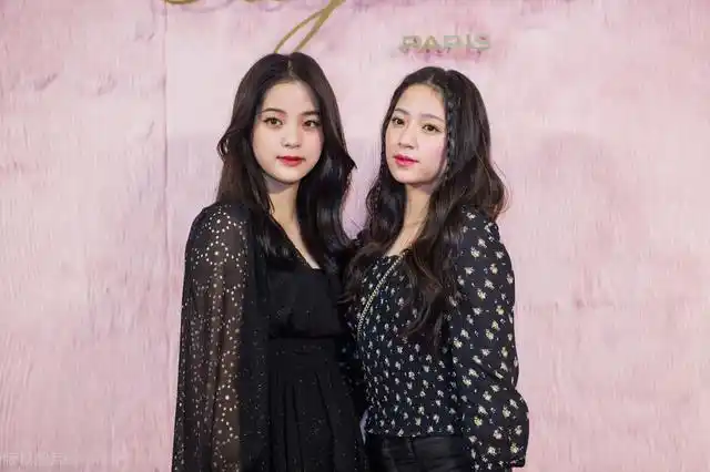 姐妹花欧阳娜娜和欧阳娣娣出席活动,两人基因强大真是好看