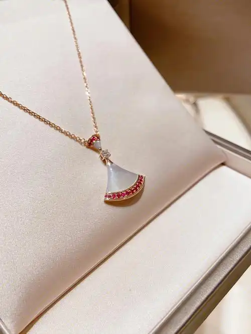 宝格丽diva项链小扇子