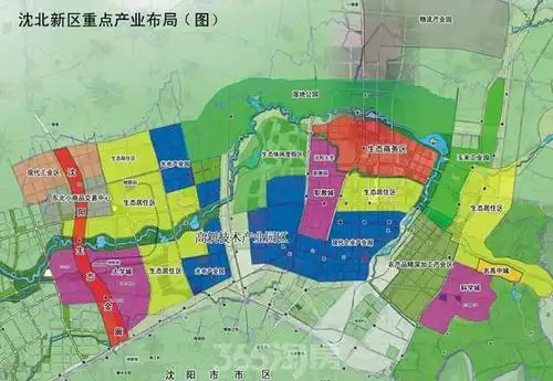 沈北新区重点产业布局365淘房沈阳讯沈北新区,作为国家级新区,近年来