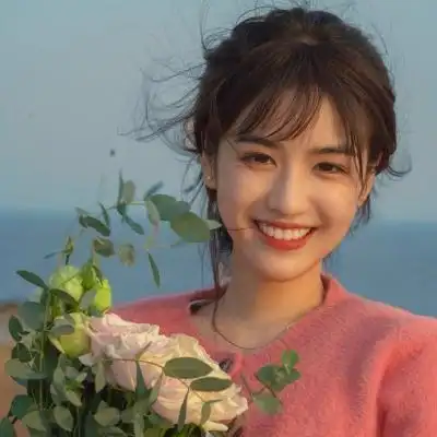 温柔真人女生头像你是我一生只会遇见一次的惊喜