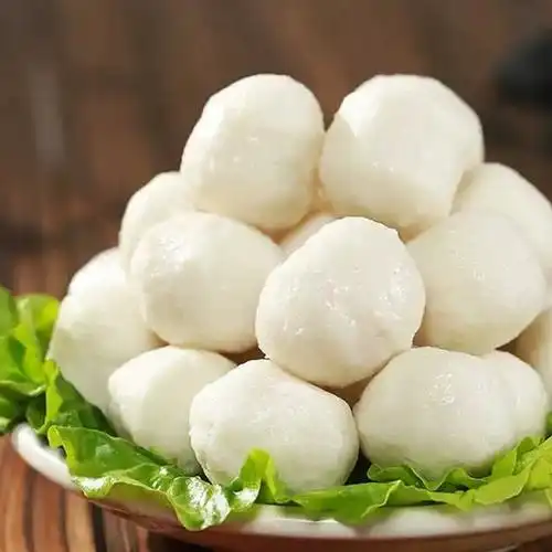 福建特产福州包心鱼丸特色小吃关东煮火锅冷冻食材灌汤猪肉馅丸子 -