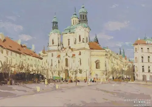 杭州东昱画室色彩自然风景系列水粉作品