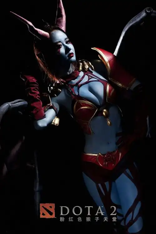 dota2冷艳妖媚的痛苦女王cos