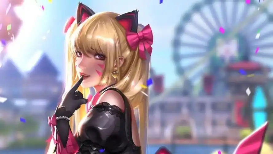 守望先锋壁纸姐姐穿泳装的样子真好看