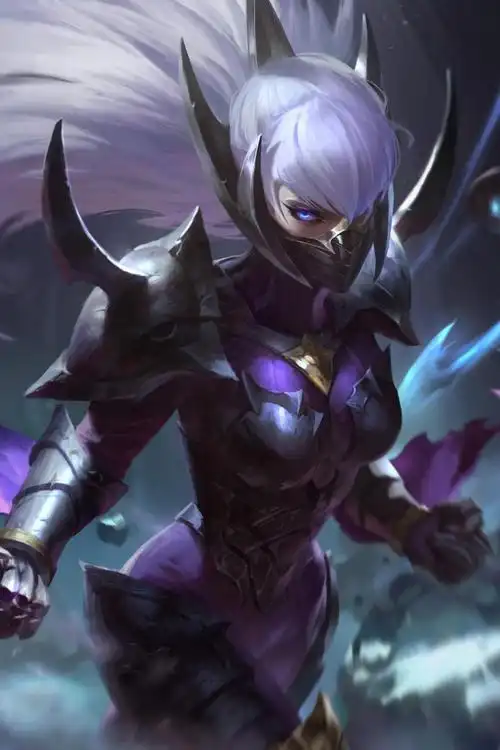 英雄联盟刀锋舞者艾瑞莉娅刀妹夜刃皮肤24