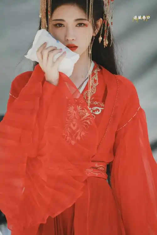 鞠婧祎仙剑四红衣饭拍路透#鞠婧祎仙剑四红衣饭拍路透,小鞠古装从来