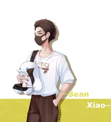 肖战超话#我画的就是肖战#xz#肖战余生请多指教#背头画完啦@x玖少年团