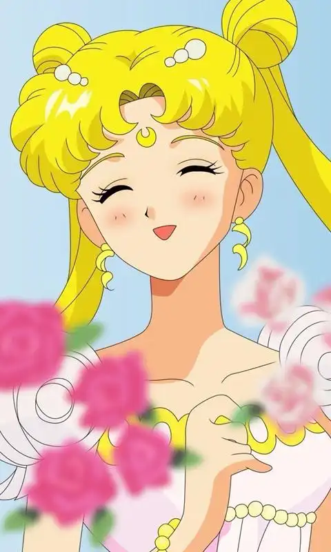 代表月亮消灭你月野兔可爱图片手机壁纸下载