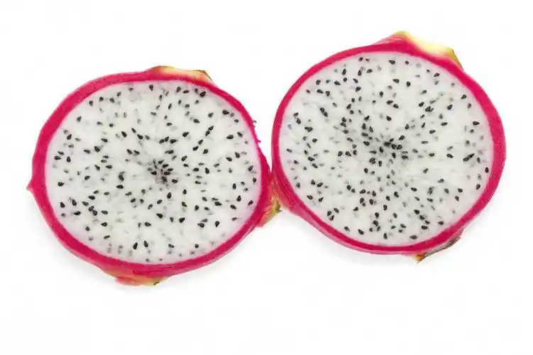 水果,中国,亚洲,两片,切开,新鲜,图片,美味,食品,内部,营养,火龙果