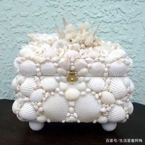 再普通的贝壳也能做出精致的工艺品,贝壳开出花儿来,花甲就能做