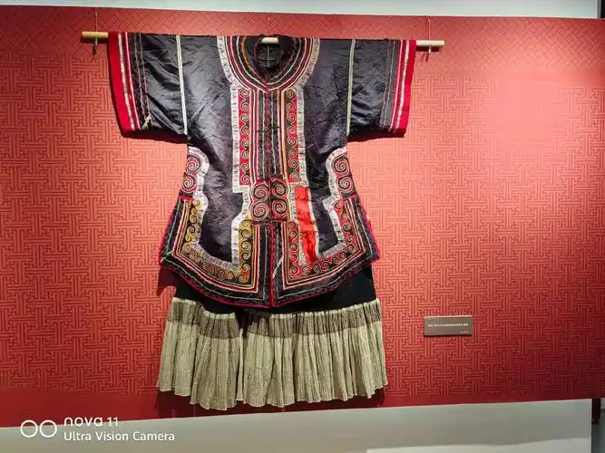 中华民族服饰   第一次见鱼皮制作的服饰  长知识啦 - 抖音