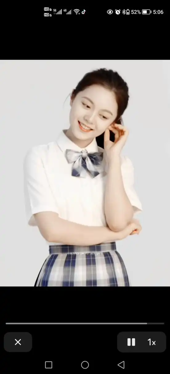 赵今麦# 她笑起来真的好好看,特别有少女感#动态创作月