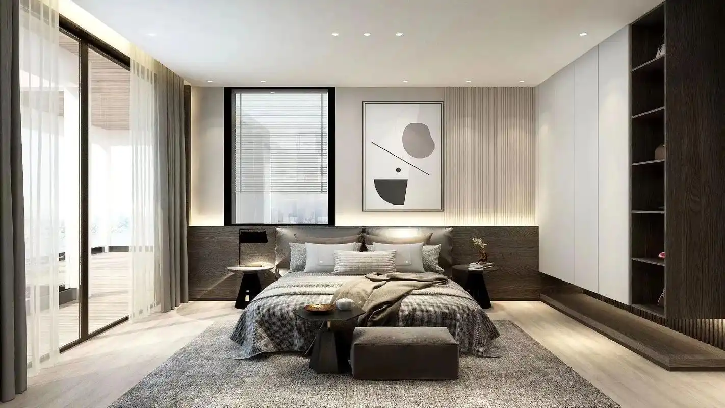 罗祥敏设计所 | 卧室设计案例.—————案例效果图—— - 抖音