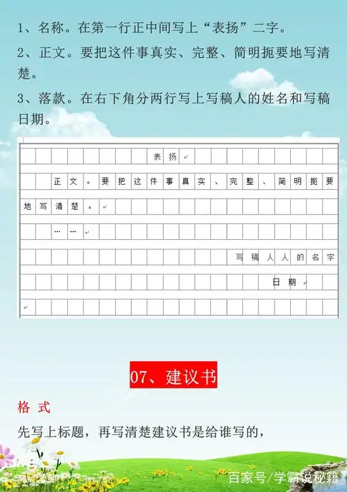 小学生必掌握:7种写作文体格式及技巧大全,不止信件,读后感!