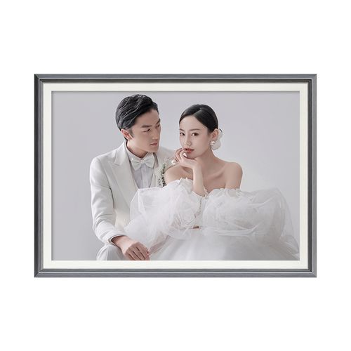 婚纱照相框挂墙放大定制打印加洗主卧卧室床头相框