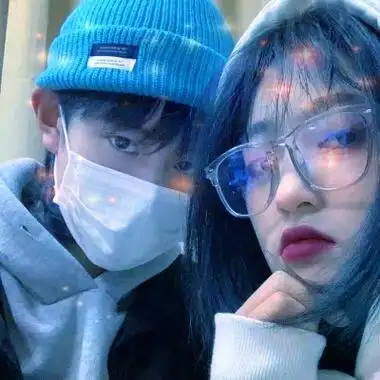 双人情头超甜一对情侣头像图片高清 高级又好看_情侣头像_头像屋