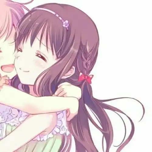 动漫闺蜜头像(=)人(=)