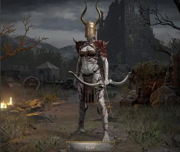 暗黑破坏神2重制版亚马逊霸气黑化皮肤mod