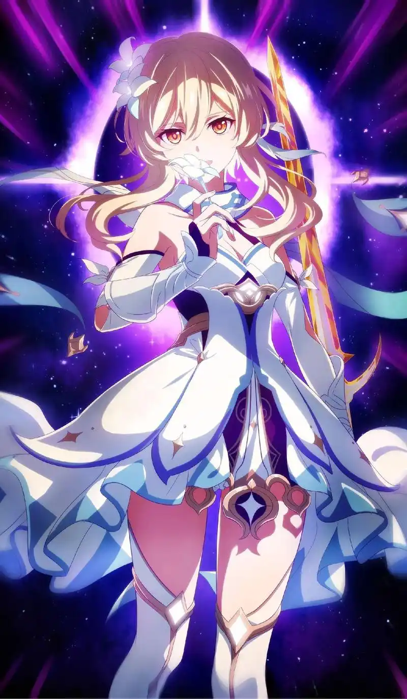 壁纸 #原神壁纸 #原神#旅行者#荧 抖音搜"神图君"进小 - 抖音