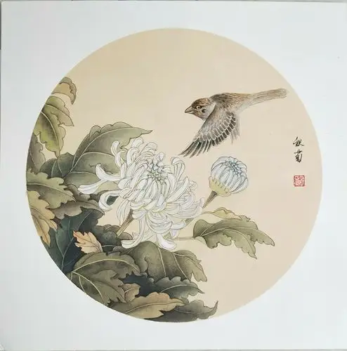 乔的花花世界——工笔花卉写生