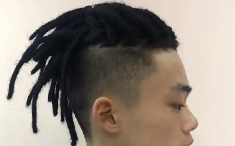 从渣男锡纸烫变成脏辫小哥的全过程.