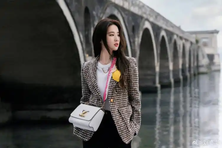刘亦菲lv广告图