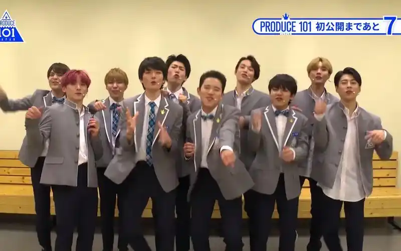 produce101japan第一季日本男团选秀开播倒计时7天