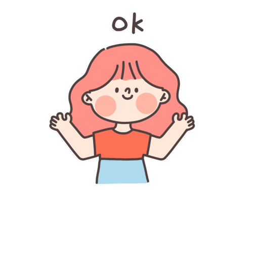 可爱风女孩表情包创作