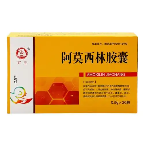 百灵鸟阿莫西林胶囊05g20粒10盒
