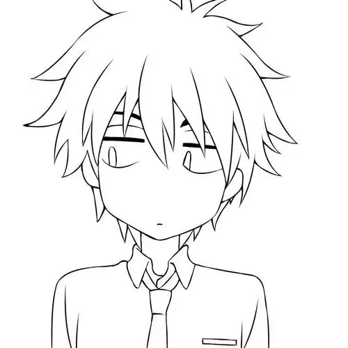 再来一波cp互动线稿莫名觉得两个正太比萝莉 正太更配哦想要把小正太