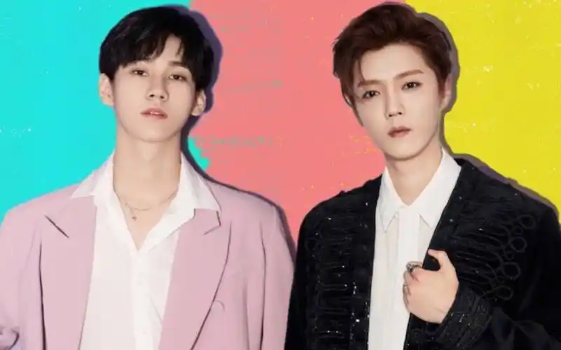 鹿晗张真源他的存在像光一样照亮我的世界