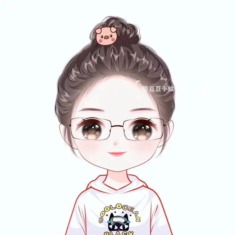 90情侣合影‖手绘头像‖全家福‖女生头像 90男生头像‖情侣头