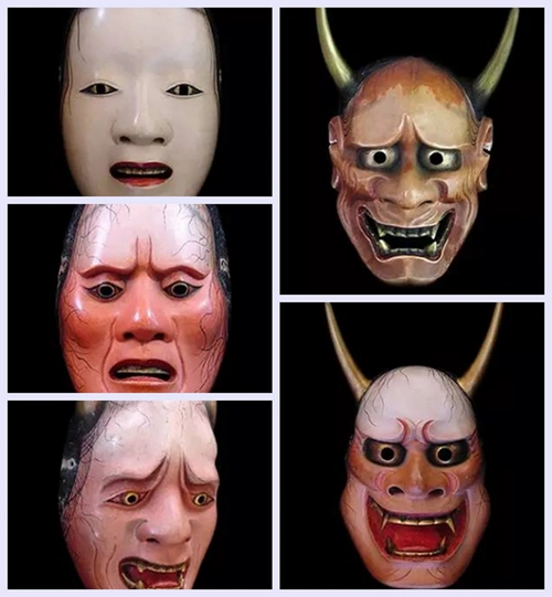 般若面具,日本鬼怪