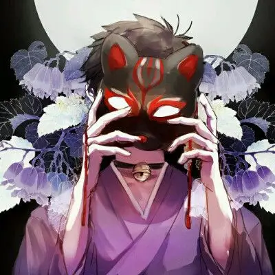 二次元伤感类的男生头像