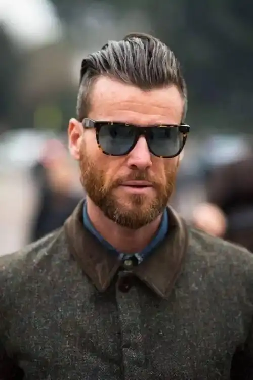 帅到爆的男人发型大背头发型教材