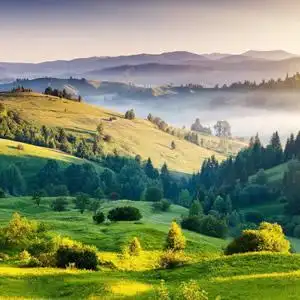 高山美景_好看的微信头像图片_扣扣居