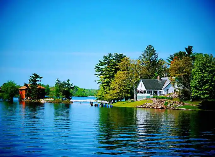 加拿大安大略千岛湖美丽景色(之一)