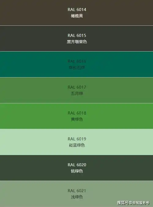 国际地坪色卡颜色查询(收藏版)ral(劳尔)_设计_位数_系统