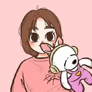 小美手绘情侣头像