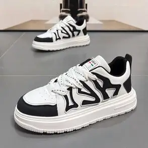 时尚厚底板鞋学生潮鞋韩版奥特莱斯男鞋ins港风休闲鞋潮流运动鞋
