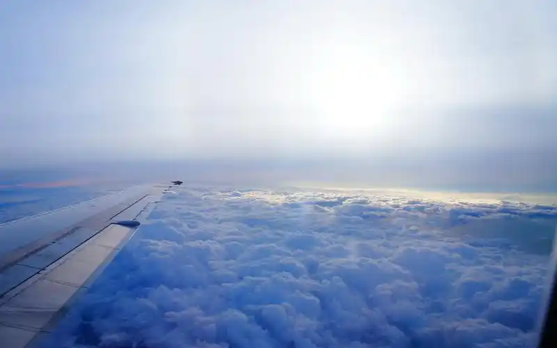 唯美意境蓝天白云小清新自然风光桌面壁纸(三)